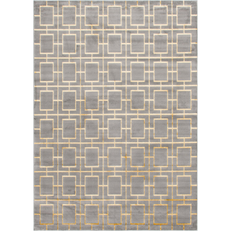 Geometric Area Rug, Rectangle 274 x 366cm