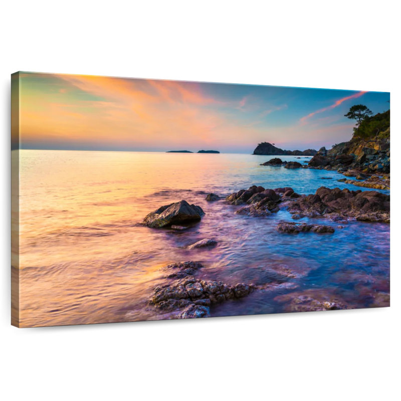 Gillard Tekirova Village, paysage marin, H 24 po x l 36 po