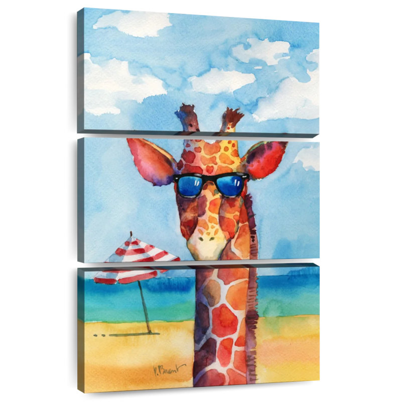 Ketti Hip Shades - Giraffe, 38" H x 24" W