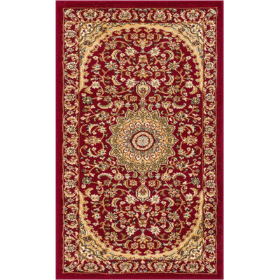 Runner Oriental Synthetic Area Rug