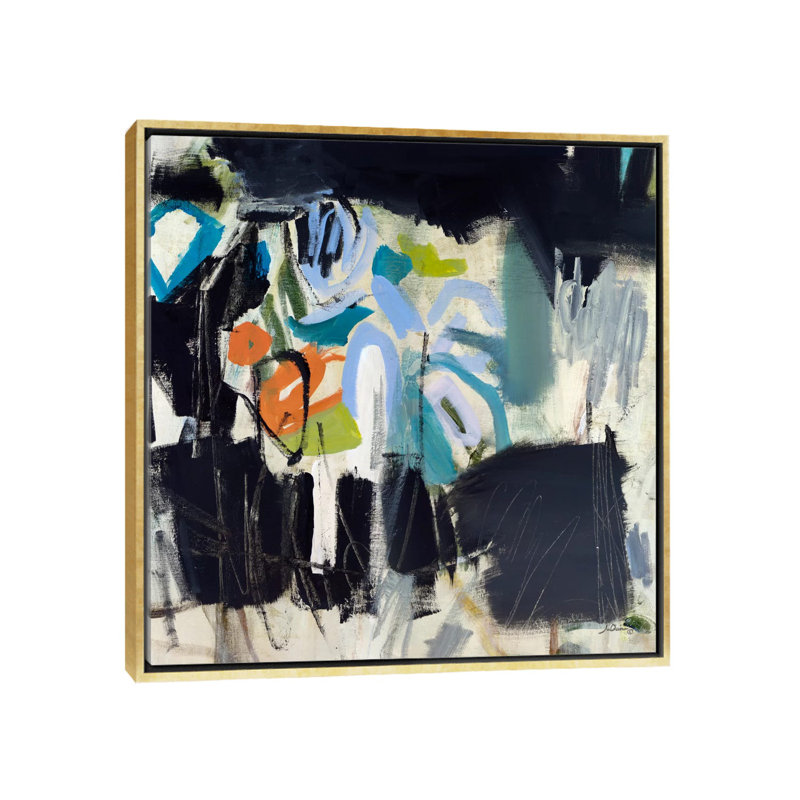 « jazz coverage » par julien spencer, reproduction d’impression sur toile tendue, H 12 po x l 12 po x P 1,5 po, Pas de tapis