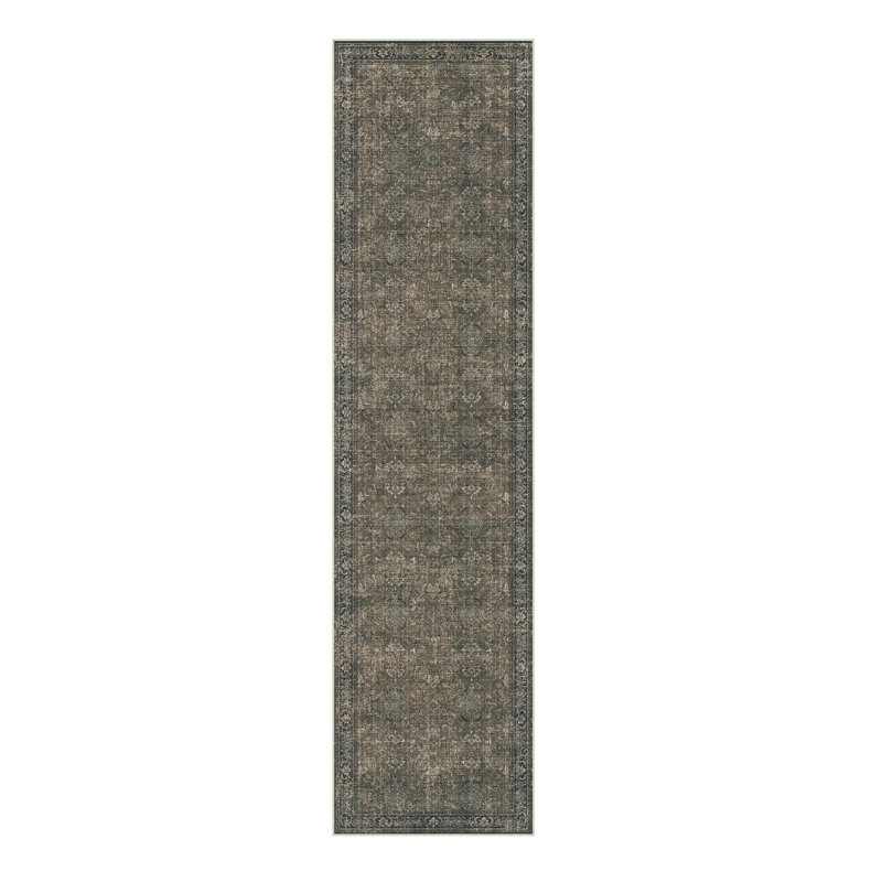 Elegant Vintage Floral Area Rug for Living Room, Runner 2'3" x 7'6"
