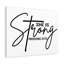 She Is Strong Proverbs 31:25 1 Piece Wrapped Canvas Wall Art-1331854550