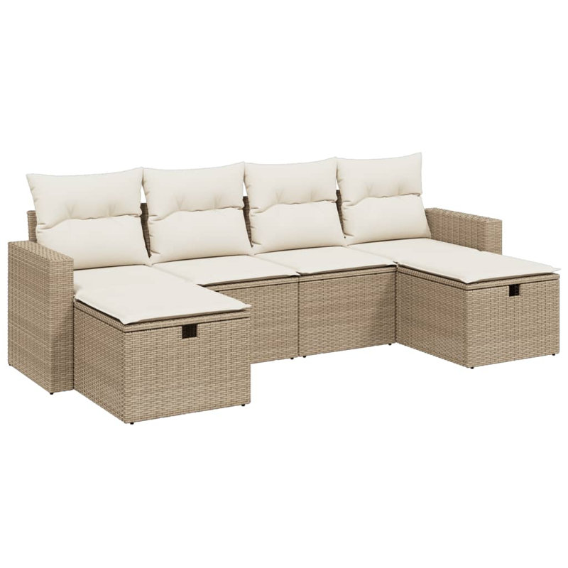 Ensemble de canapé de jardin Vidaxl