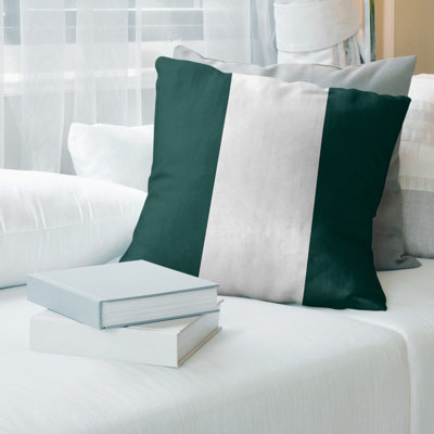 Striped Linen Reversible Pillow Cover