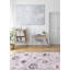 Tapis unique gris de 8 pi 10 po x 11 pi 10 po Kmiyah
