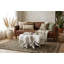 Cast Coffee Table Round, White Stone