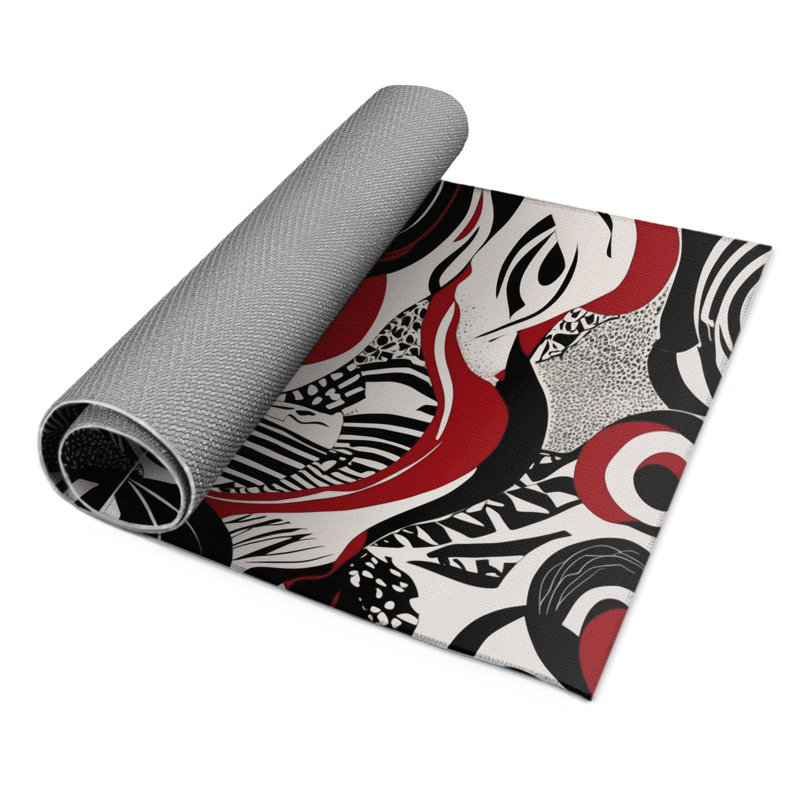Lunar Passion Indoor And Outdoor Area Rug, Rectangle 9' x 12'