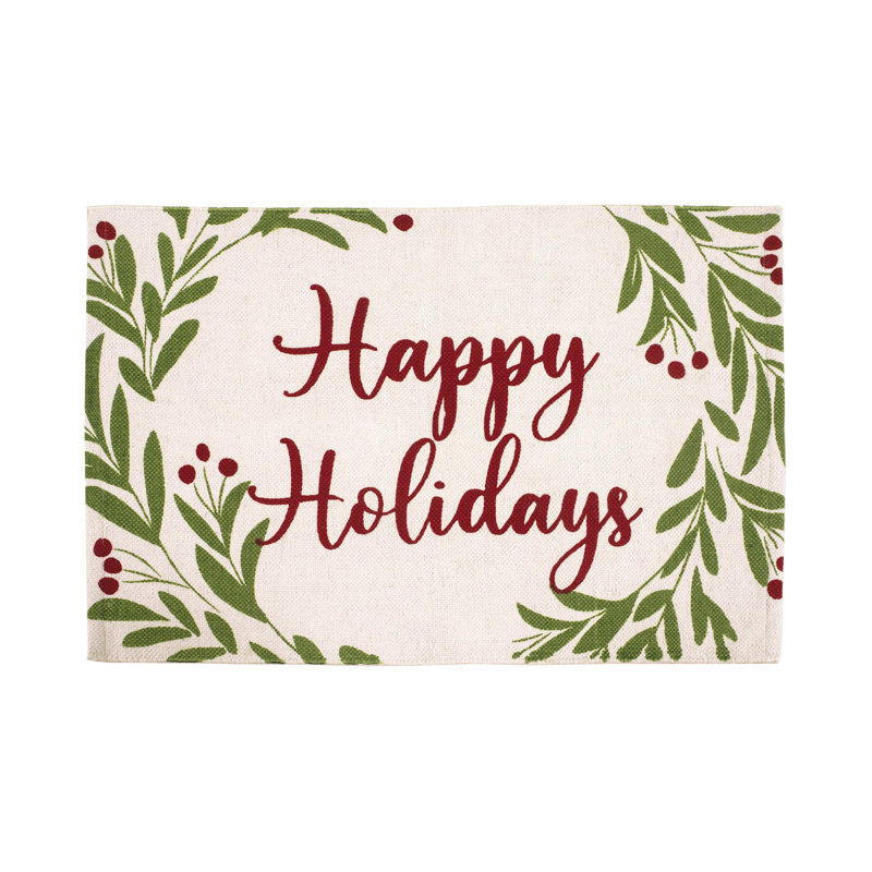 Tapis Happy Holiday Dhurrie