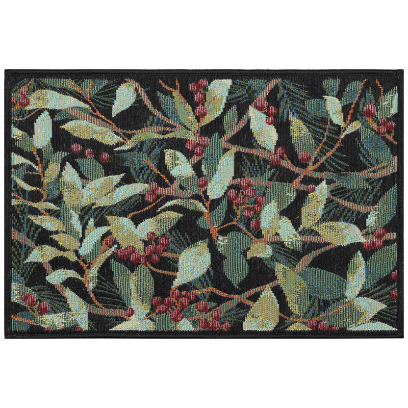 Tapis de cuisine Haidarali, Rectangle 2 pi 5 po x 3 pi 11 po