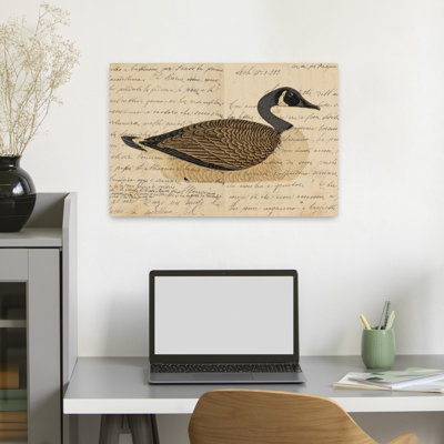 Canada Goose, oiseau rétro, art animalier