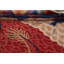 Tapis oriental antique 100% teinture végétale Art déco noué à la main 9 x 11