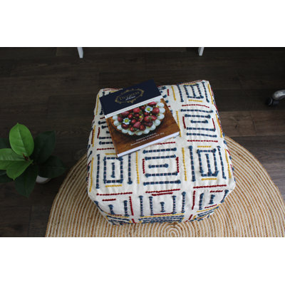 Pouf abstrait