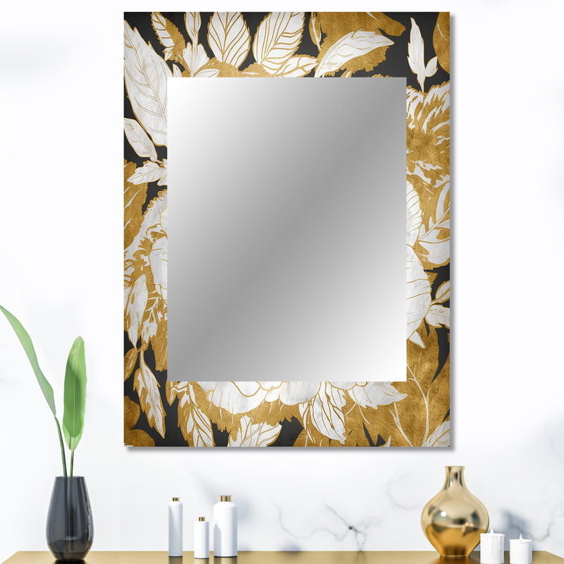 Miroir mural décoratif, exquis, 40 po x 30 po