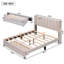 Lit plateforme à panneau de rangement Izaiha-444263191-444265707
