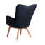 Nekoma Upholstered Accent Chair with Footstool-833743611