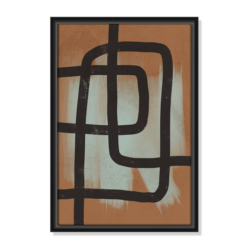 Many Paths Taken 2, 19.5" H x 13.5" W x 2" D, Black
