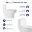 Toilette allongée une pièce à hauteur confort Eridanus (siège inclus)-108368023