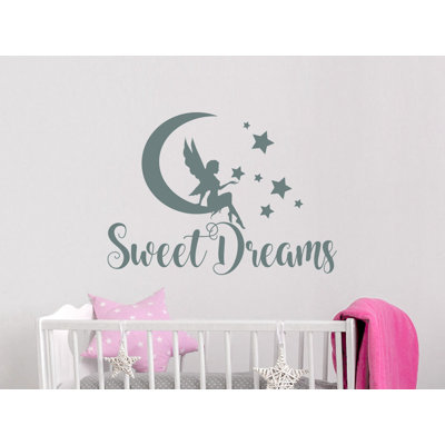 Décalcomanie murale lune rêves
