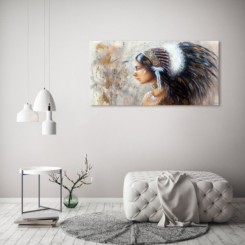 Indian - Wrapped Canvas Print