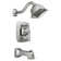 82830EP Chrome Tub and Shower Package with Single Function Shower Head and Rough-In Valve from the Boardwalk Collection