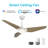 56'' Ceiling Fan with LED Lights-1999079915