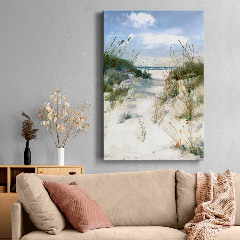 Dune vue - reproduction de photo sur toile tendue, H 36 po x l 24 po x P 1 po