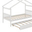 Lit simple en bois avec lit gigogne-572256987-572256965