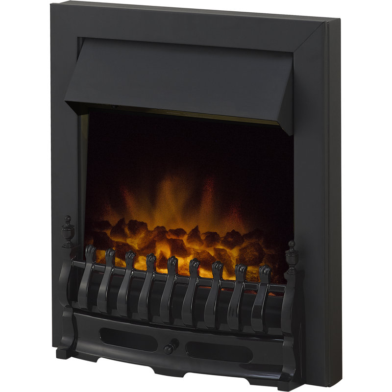 Blenheim Adam 50.7 cm W Fireplace Insert with 6824.28 BTU, Black
