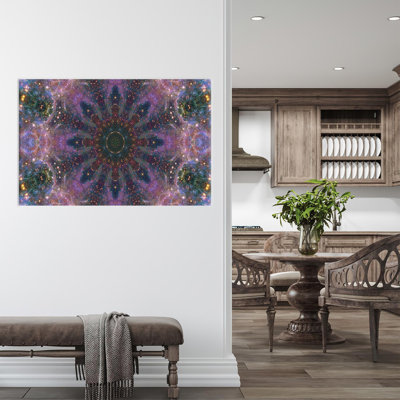Stunning Mandala Canvas Art Ideal for Modern Home Decoration and Living Room Wall Display