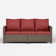 Vancamp 3-Person Patio Conversation Sofa