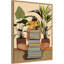 «Book Lover» par City Art, reproduction d'art sur toile encadrée