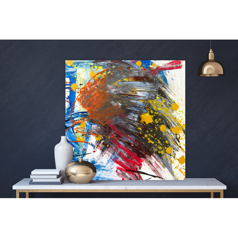 Aragonite Print by John Beard, 13.5" H x 13.5" W x 1.75" D, White Framed Canvas