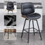 Tabourets de comptoir pivotants modernes en similicuir-1482886590