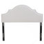 Tête de lit tapissier de grande taille, tête de lit en bois massif avec pieds en métal durables, tête de lit à hauteur réglable avec garniture cloutée dans la chambre à coucher-1212314995