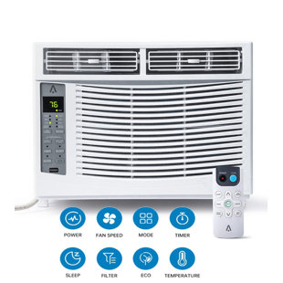 NANAN 6000 BTU Wi-Fi Connected Window Air Conditioner with