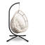 Fauteuil de patio en osier avec coussin-211220820-211220821