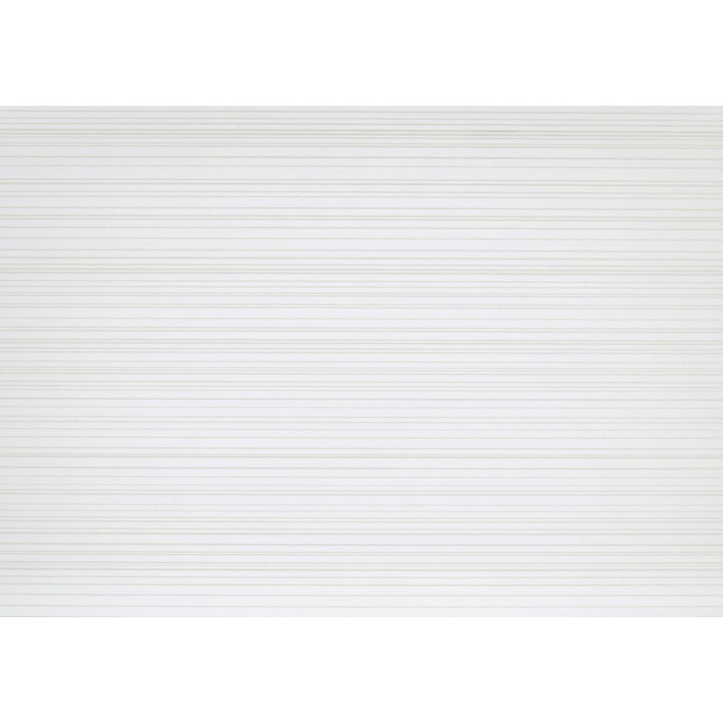 Lit double moderne en bois, Blanc/Noir, Lit double