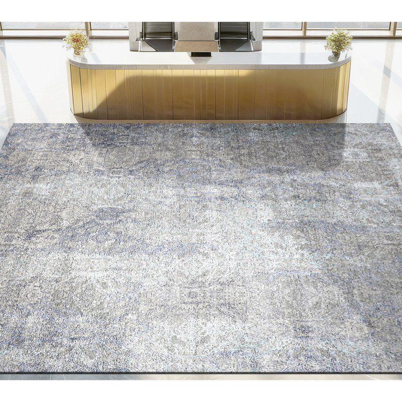 Wool Area Rug, Rectangle 10' x 14'