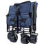 Convertible Folding Wagon Cart With Bench Seat-125205169