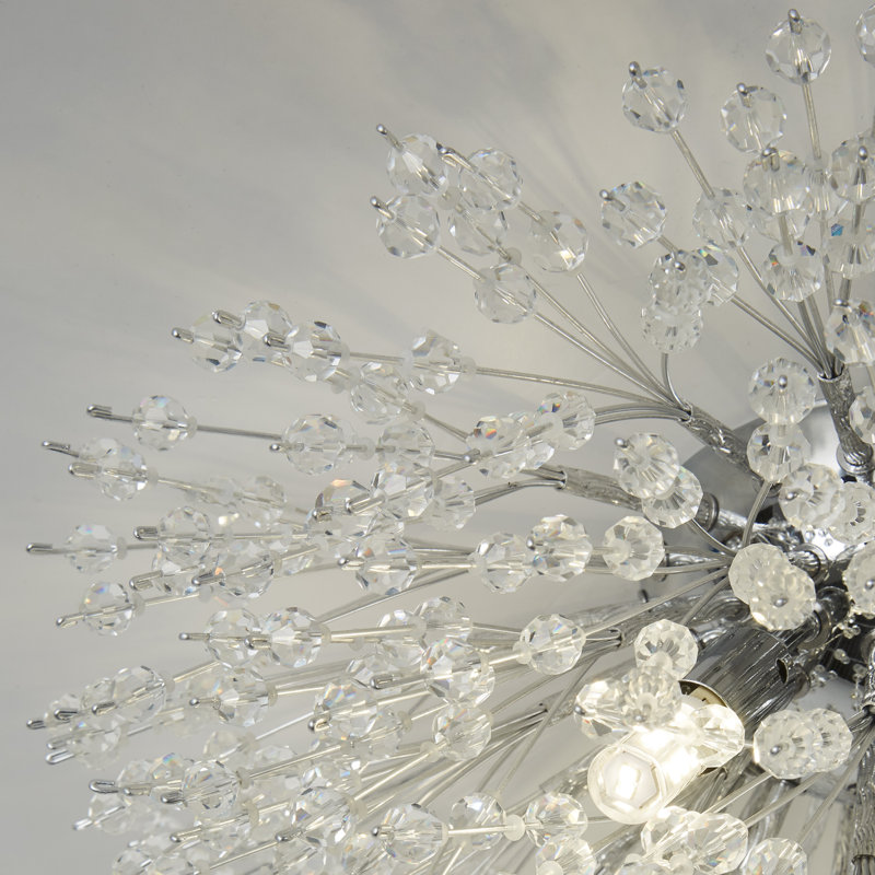 Keziah Glass Flush Mount