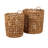 Round Water Hyacinth Baskets