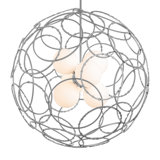 Olympus 6 - Light Unique/Statement Globe Chandelier