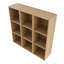 Armoire de rangement murale avec tablettes ouvertes-1773571567
