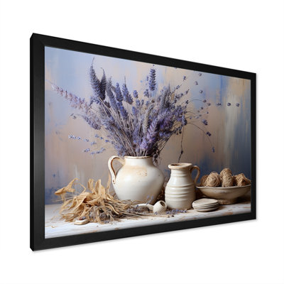 Lavande ferme nature morte