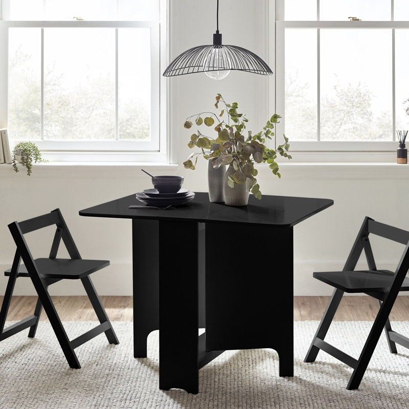 Kentfield 2 - Person Dining Set, Black