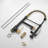 Commercial Kitchen Faucet With Pull Down Sprayer, Single Handle Single Lever Kitchen Sink Faucet-116628889