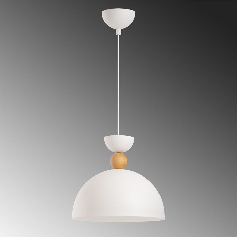 Lustre, Blanc / Chêne