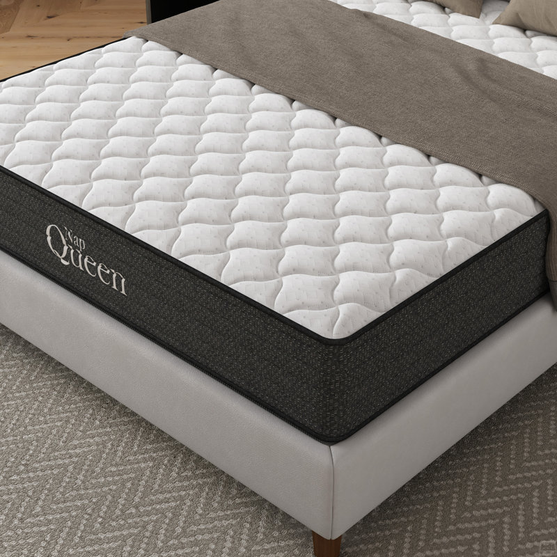 Queen Victoria 12 Inch Twin-XL Cooling Gel Hybrid Mattress, Certipur-US Certified, Made In USA, Twin XL, 12"
