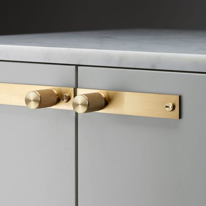 Cylindrical Knob, Brass